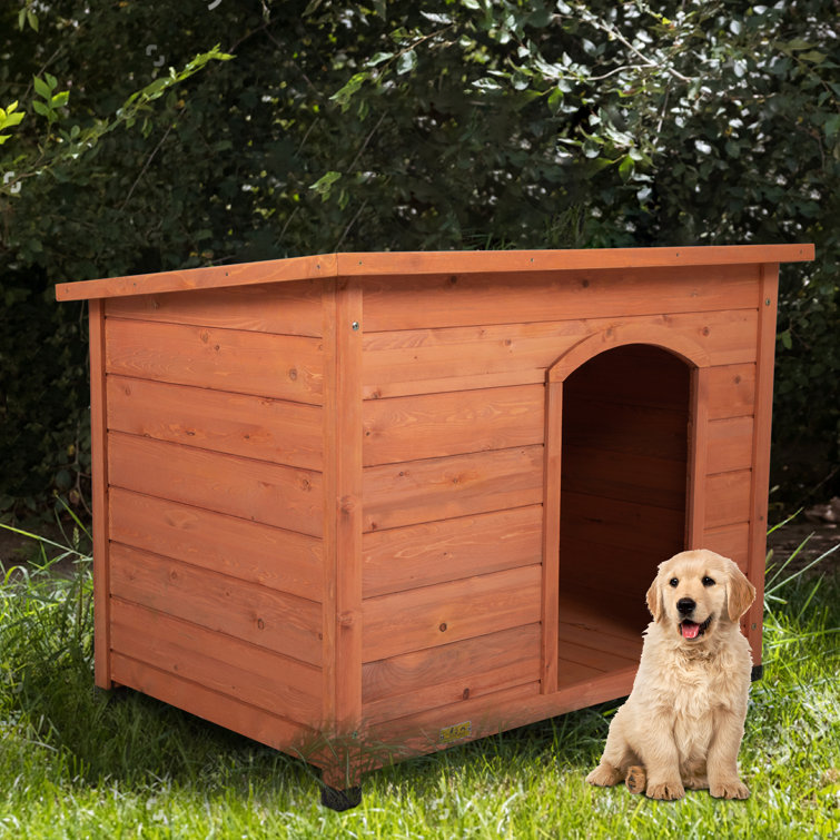 Tucker Murphy Pet™ Gothenburg Red Wood Insulated Dog House & Reviews